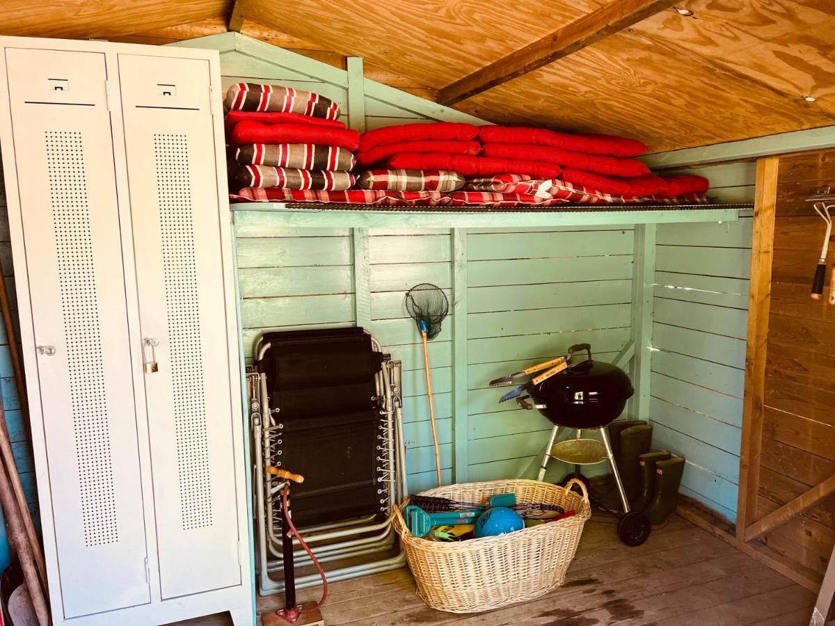Supergezellig Vakantiehuis Met Hele Grote Tuin Bij Nijmegen Ewijk Exterior foto